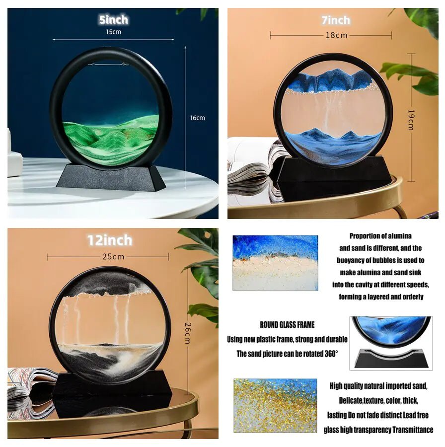 3D Moving Sand Art Decor - Lirana Decor