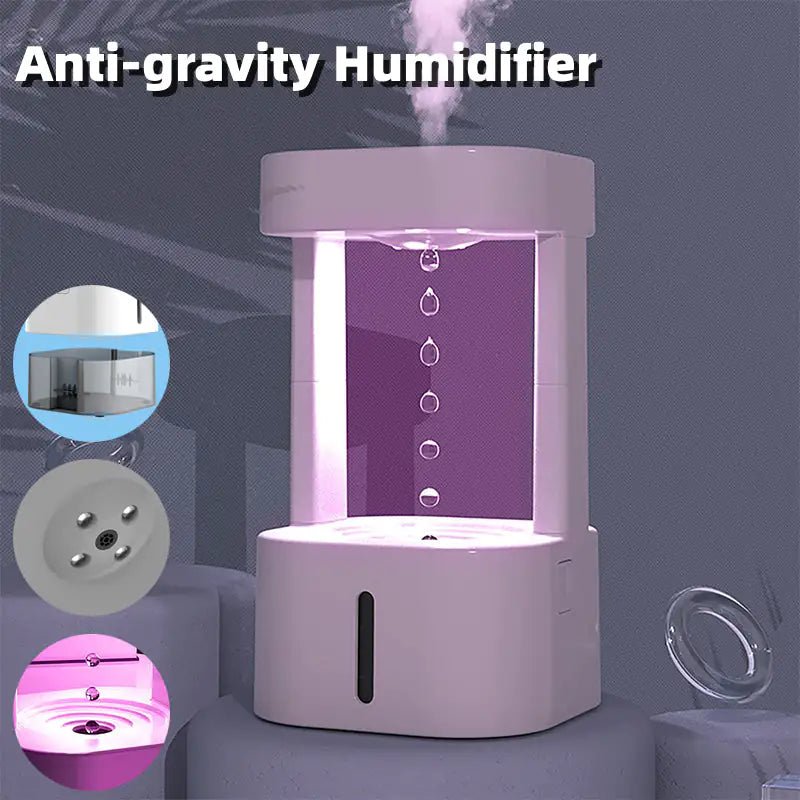 Anti - gravity Water Drop Humidifier - Lirana Decor