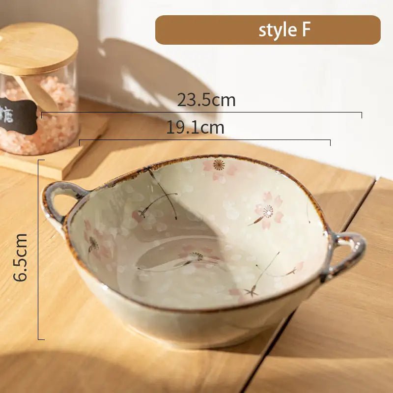 Ceramic Japanese Bowls - Lirana Decor