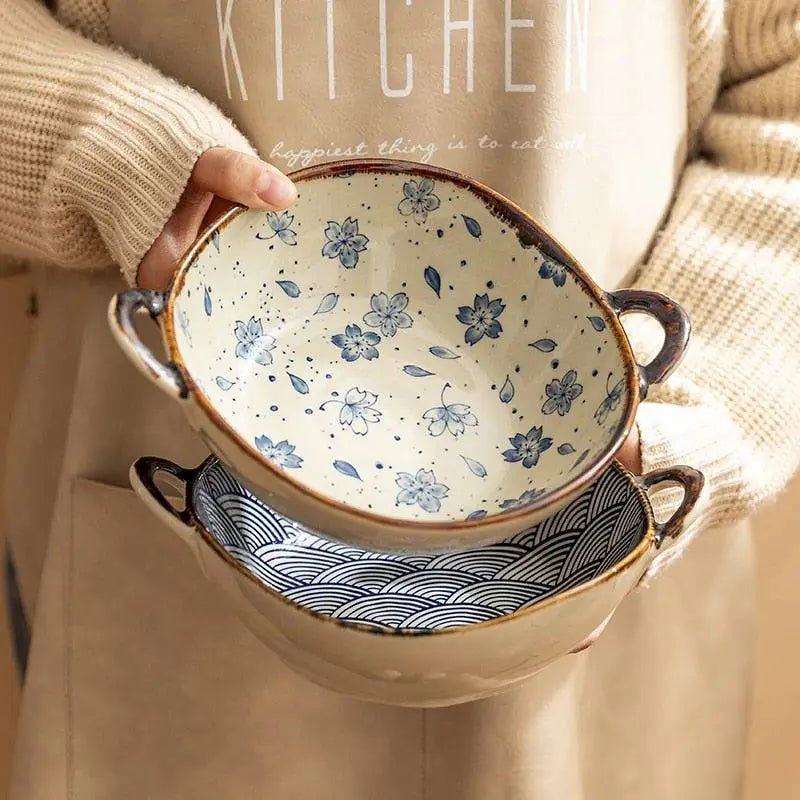 Ceramic Japanese Bowls - Lirana Decor