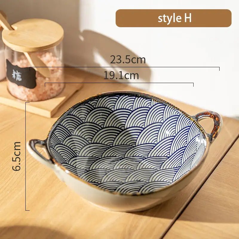 Ceramic Japanese Bowls - Lirana Decor