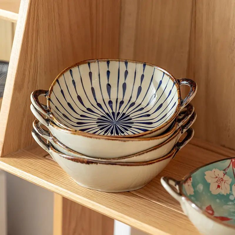 Ceramic Japanese Bowls - Lirana Decor
