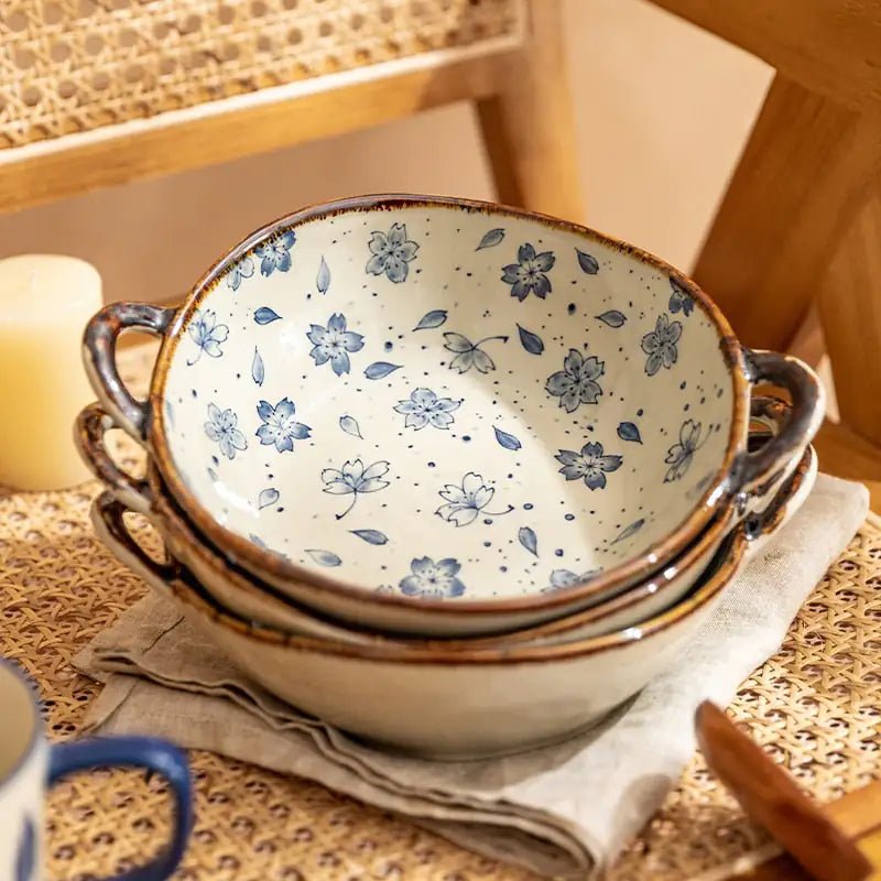 Ceramic Japanese Bowls - Lirana Decor