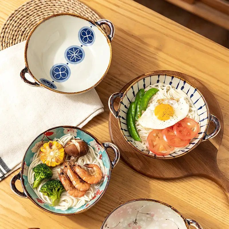 Ceramic Japanese Bowls - Lirana Decor