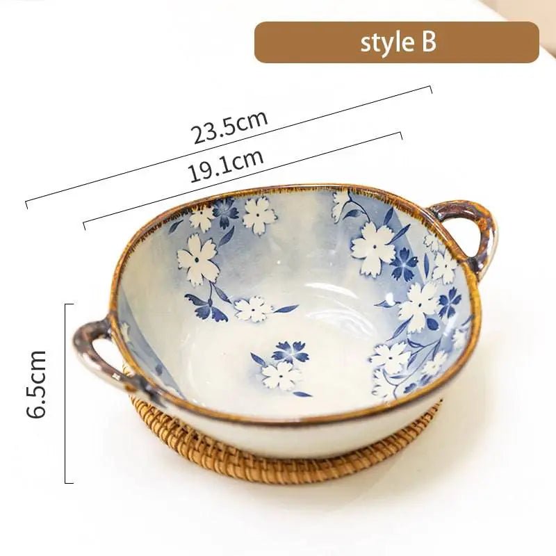 Ceramic Japanese Bowls - Lirana Decor