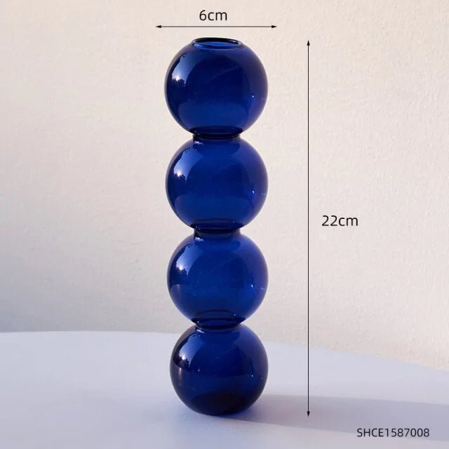 Creative Bubble Glass Vase Home - Lirana Decor