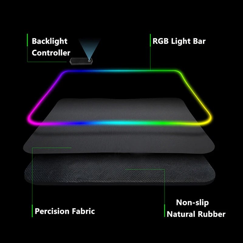 Luminous LED Lighting Mouse Pad - Lirana Decor