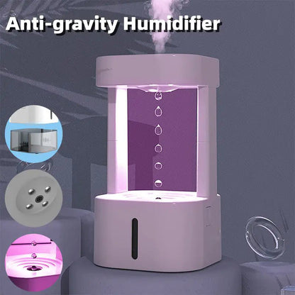 Anti - gravity Water Drop Humidifier - Lirana Decor