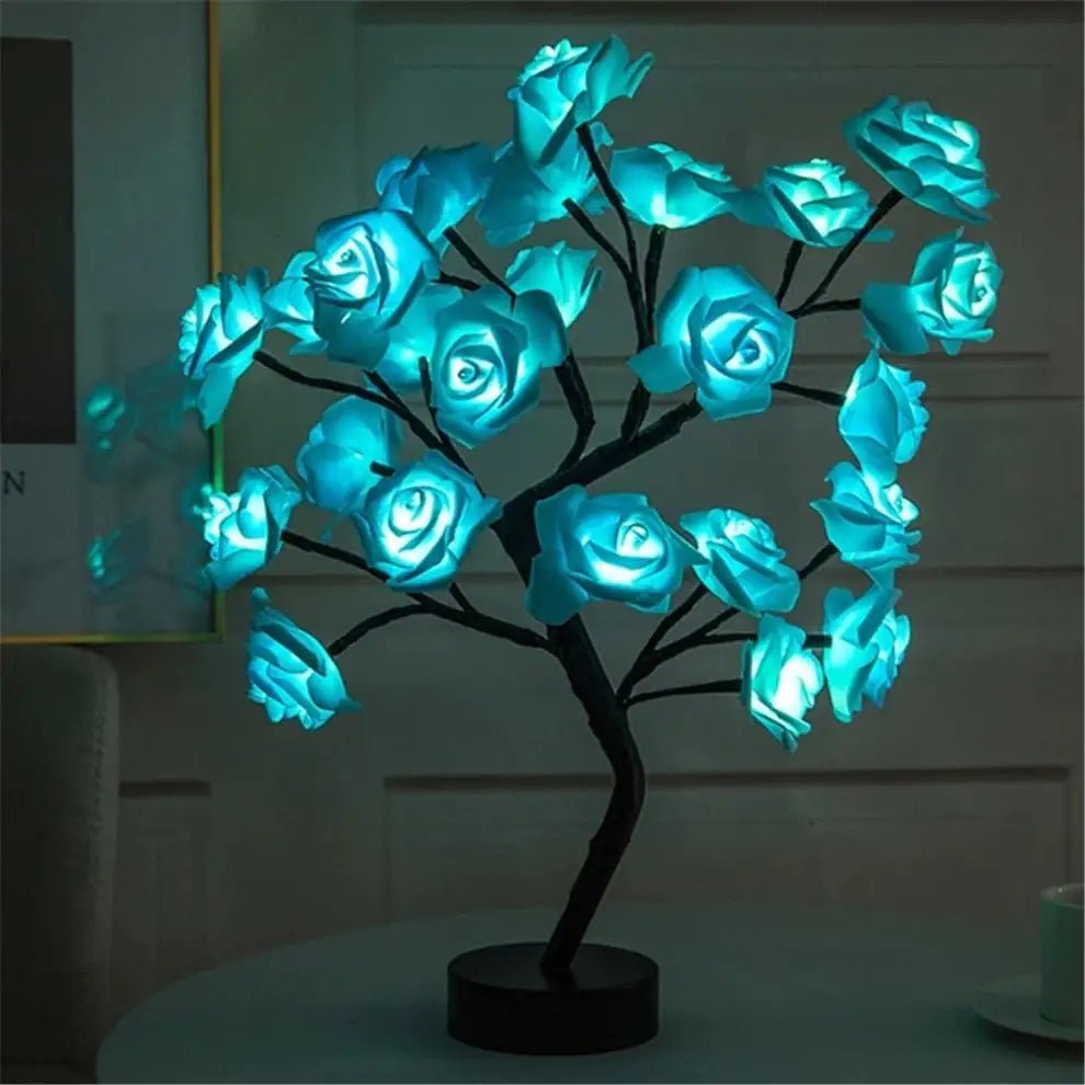 Blossom Bliss Glowing Rose Tree - Lirana Decor