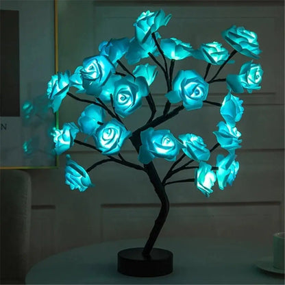 Blossom Bliss Glowing Rose Tree - Lirana Decor
