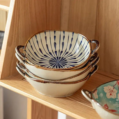 Ceramic Japanese Bowls - Lirana Decor