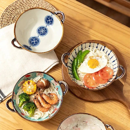 Ceramic Japanese Bowls - Lirana Decor
