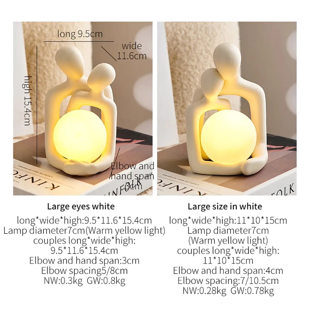 Couple Statue Nordic Home Decor - Lirana Decor