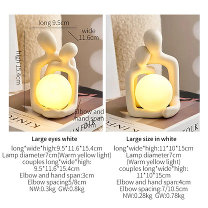 Couple Statue Nordic Home Decor - Lirana Decor