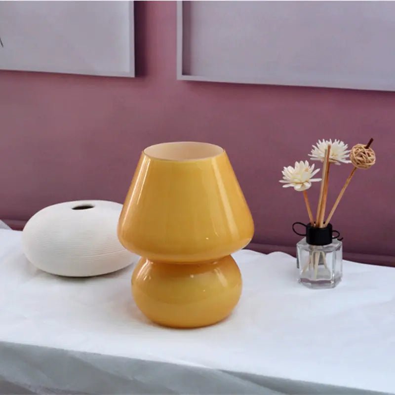 Glass Translucent Bedside Lamp - Lirana Decor