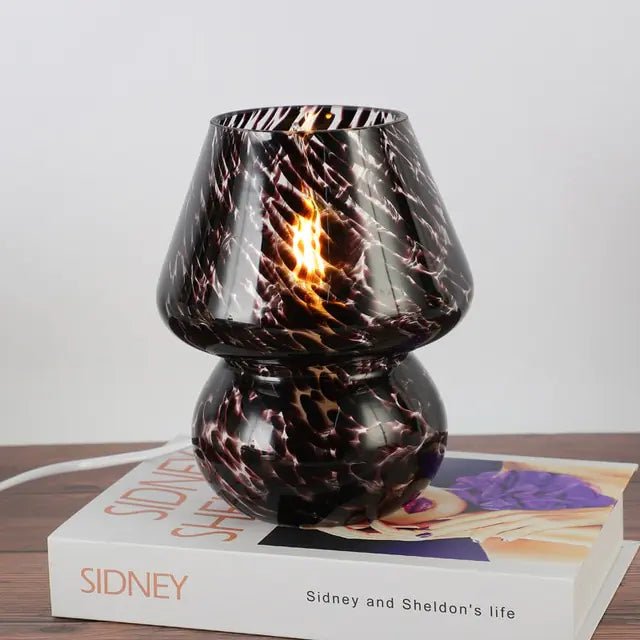Glass Translucent Bedside Lamp - Lirana Decor