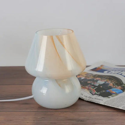 Glass Translucent Bedside Lamp - Lirana Decor