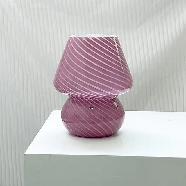 Glass Translucent Bedside Lamp - Lirana Decor