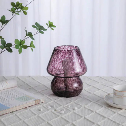 Glass Translucent Bedside Lamp - Lirana Decor