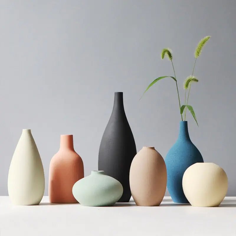 Nordic Ceramic Vases - Lirana Decor
